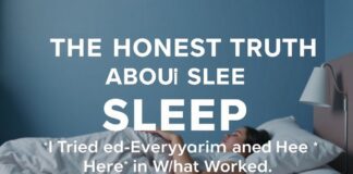 The Honest Truth About Sleep: I Tried Everything and Here’s What Worked The Honest Truth About Sleep: I Tried Everything and Here's What Worked