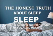 The Honest Truth About Sleep: I Tried Everything and Here’s What Actually Works The Honest Truth About Sleep: I Tried Everything and Here's What Actually Works