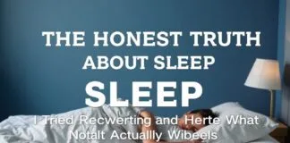 The Honest Truth About Sleep: I Tried Everything and Here’s What Actually Works The Honest Truth About Sleep: I Tried Everything and Here's What Actually Works