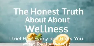 The Honest Truth About Wellness: I Tried Everything and Here’s What Actually Works The Honest Truth About Wellness: I Tried Everything and Here's What Really Works
