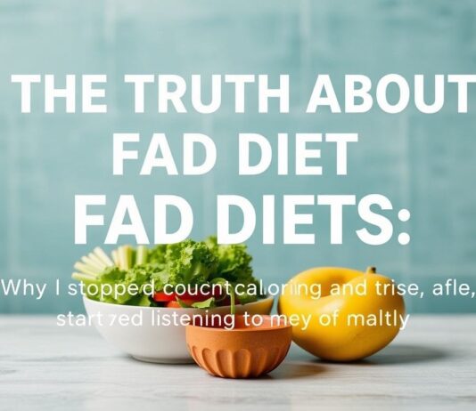 The Truth About Fad Diets: Why I Stopped Counting Calories and Started Listening to My Body The Truth About Fad Diets: Why I Stopped Counting Calories and Started Listening to My Body