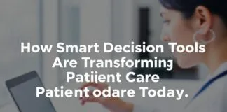 How Smart Decision Tools Are Transforming Patient Care Today How Smart Decision Tools Are Transforming Patient Care Today